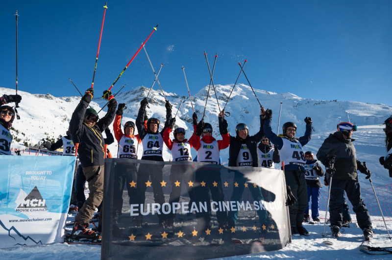 European Cinema Ski Cup, sponsored by MovieChainer © Esteban Granelli