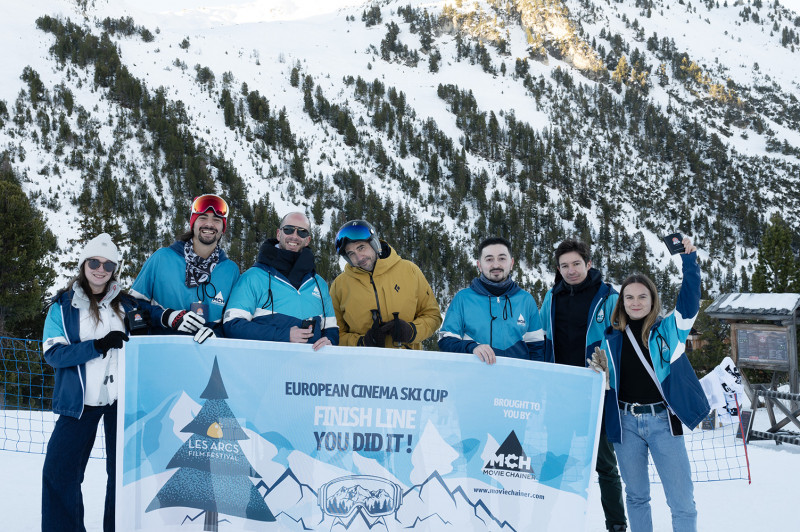 European Cinema Ski Cup, sponsored by MovieChainer © Maëva Benaiche