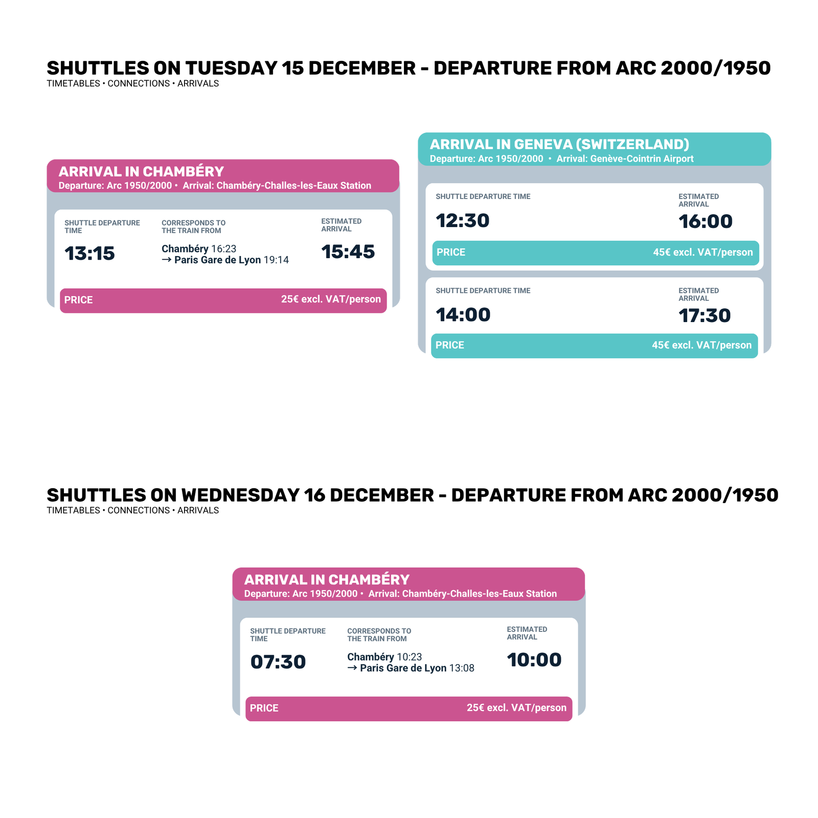 Industry Village shuttle schedule 2026 — second part